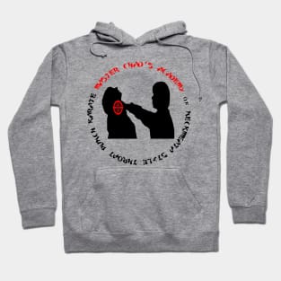 Master Chad's Academy of Neckmeata Style Throat Punch Karate Hoodie